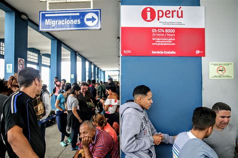 citas interpol peru|Venezolanos en Perú 